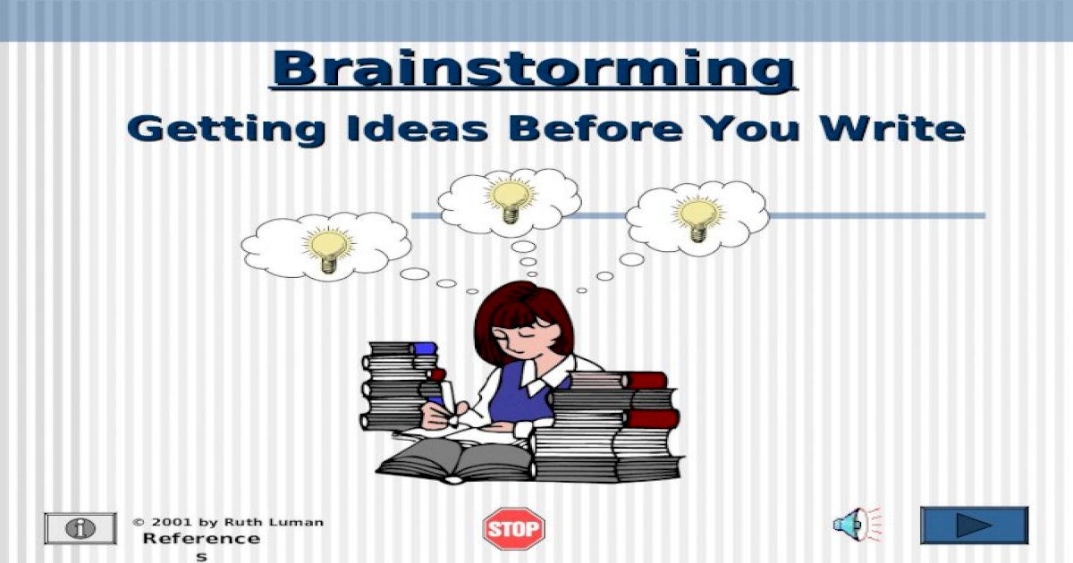 Brainstorming new - [PPT Powerpoint]