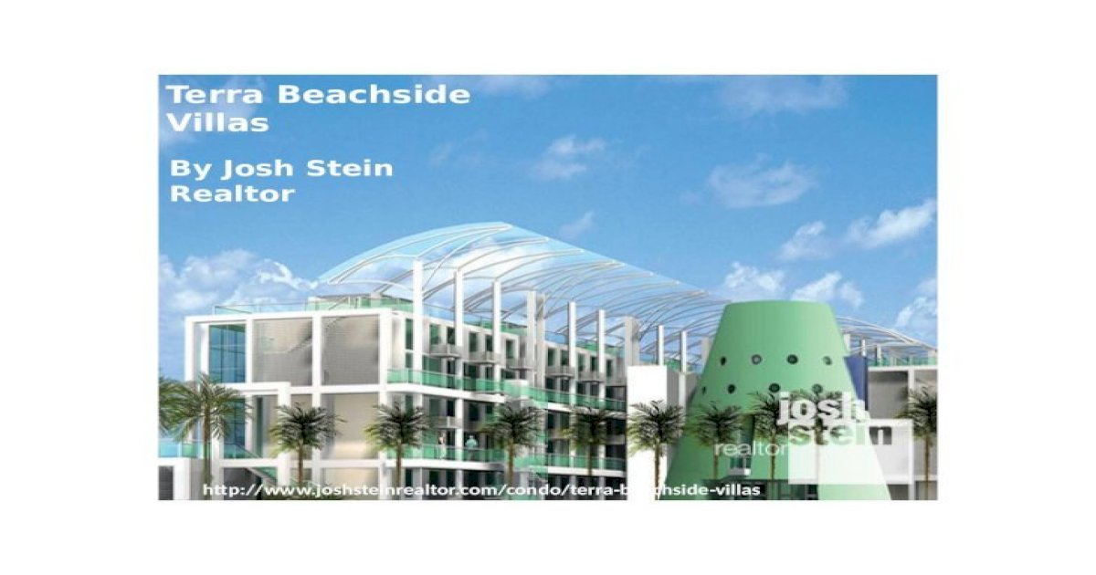 Terra Beachside Villas, Miami Condos for sale by Josh Stein Realtor ...