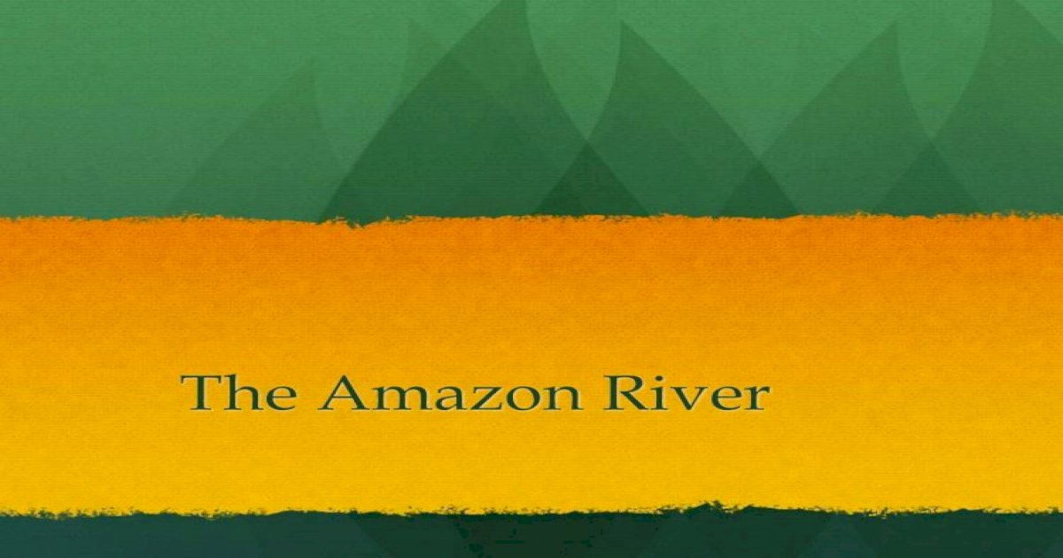 Amazon river - [PDF Document]