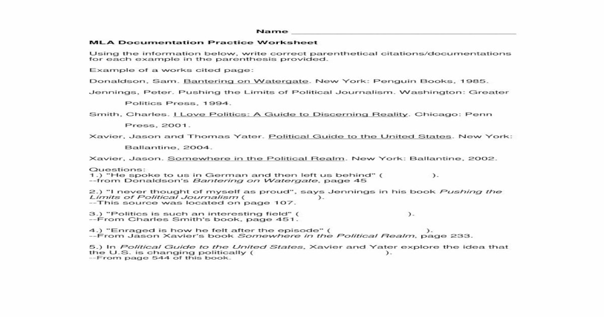 mla-documentation-practice-worksheet-10-mla-documentation