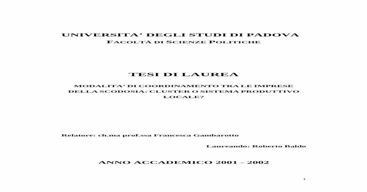 padua thesis and dissertation archive