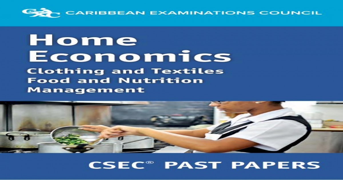 Csec® Home Economics Clothing And Textiles Food And Femihealthytips
