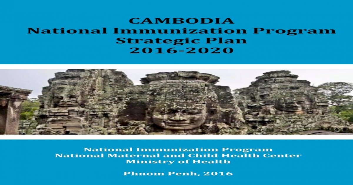 health strategic plan cambodia