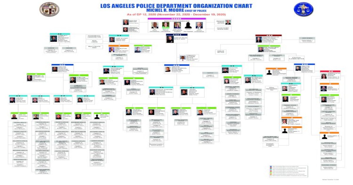 LOS ANGELES POLICE DEPARTMENT ORGANIZATION CHARTlapd-assets.lapdonline ...