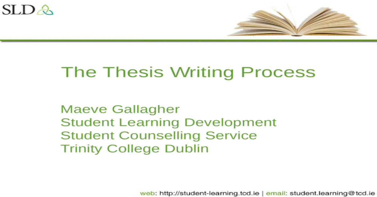 Thesis typing service dublin
