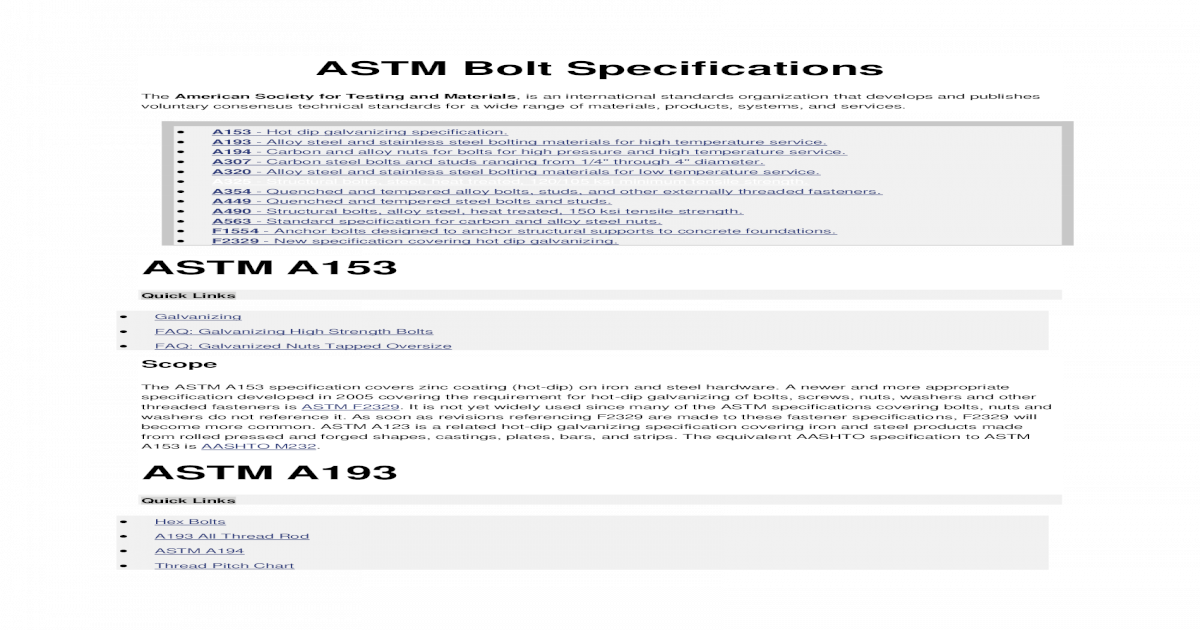 Astm F1554 Torque Chart