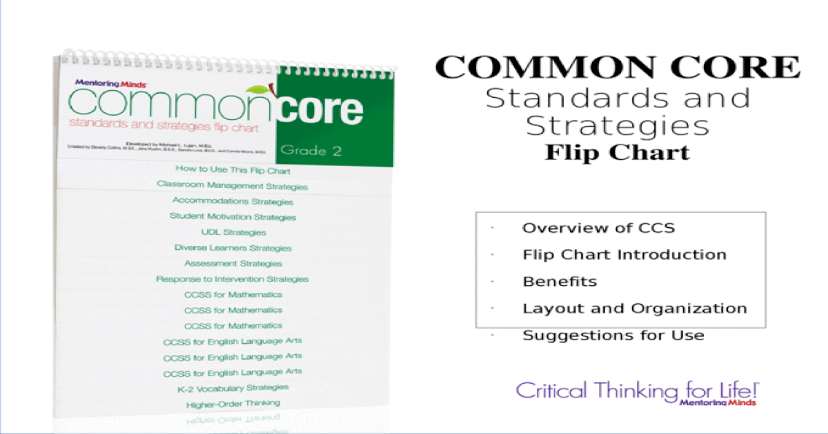 Common Core Flip Charts