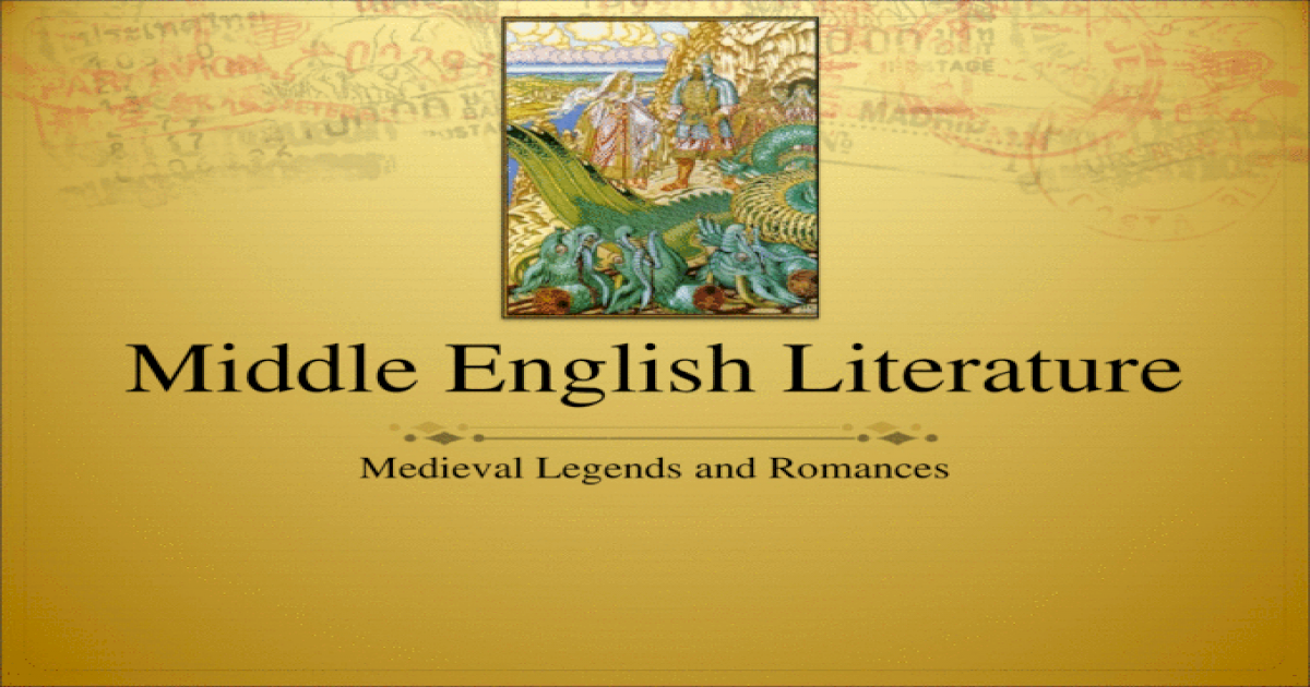 essay on middle english literature