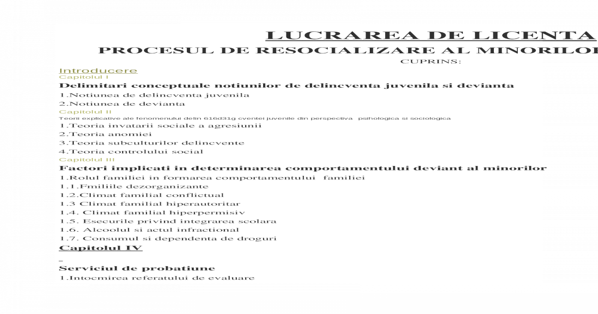 Model Lucrare De Licenta Docx Document