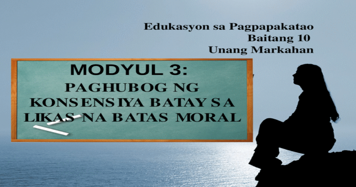 Paghubog Ng Konsensya Batay Sa Likas Na Batas Moral Slogan - Mobile Legends