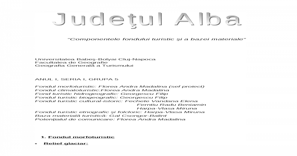 Judeul Alba Doc Document