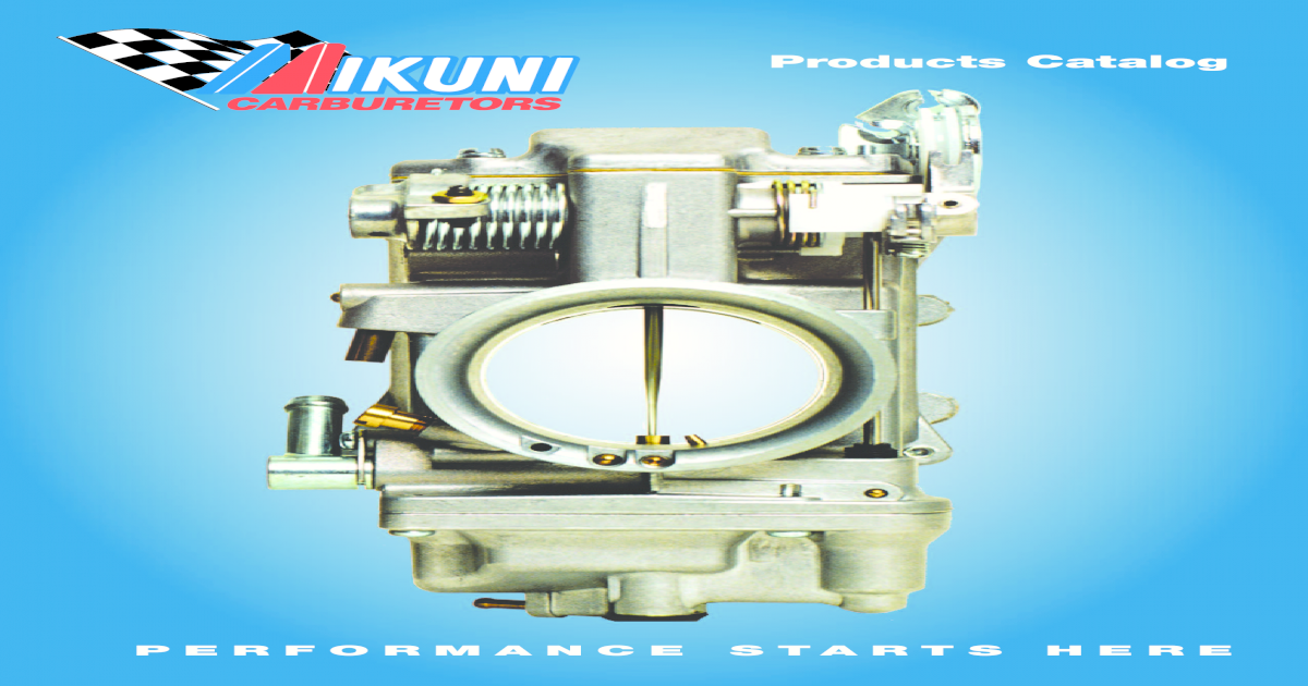 Mikuni VM28//164 Float for 36-44mm Carburetors