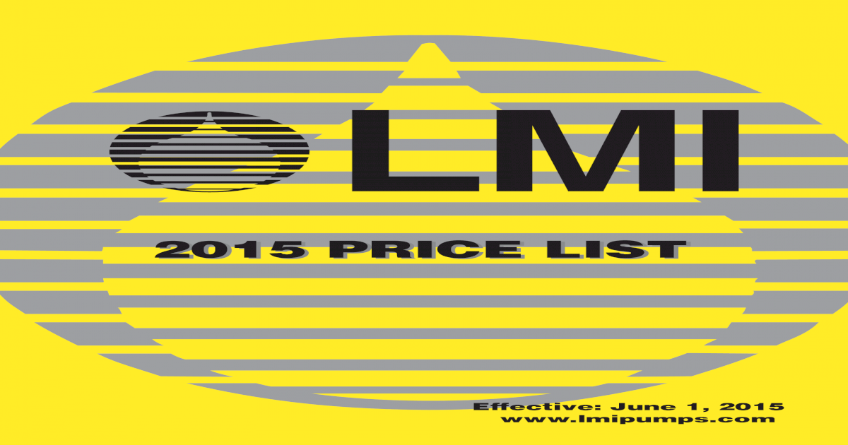LMI Roytronic Series P Metering Pump 115 VAC 0.42 GPH @ 110 PSI 
