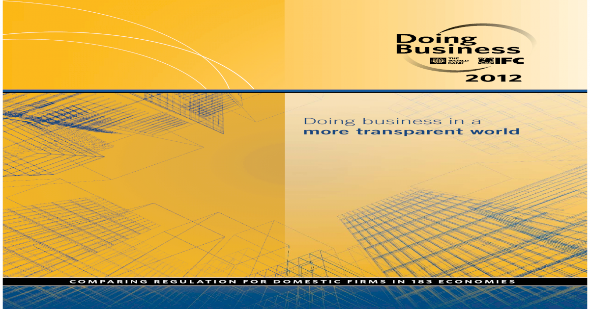 Doing Business beyond borders 2012 - [PDF Document] - 