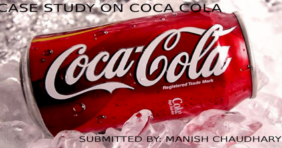 coca cola case study economics