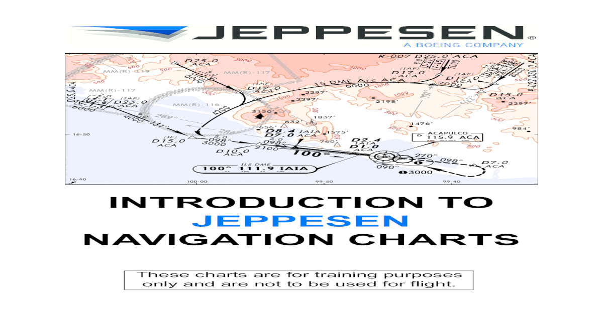 Introduction To Jeppesen Navigation Charts