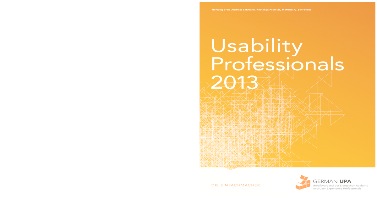 Usability Professionals 2013 - Tagungsband - [PDF Document] - 