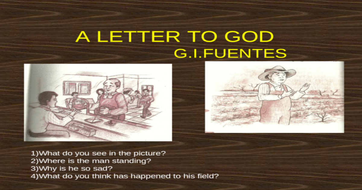 a letter to god powerpoint presentation download