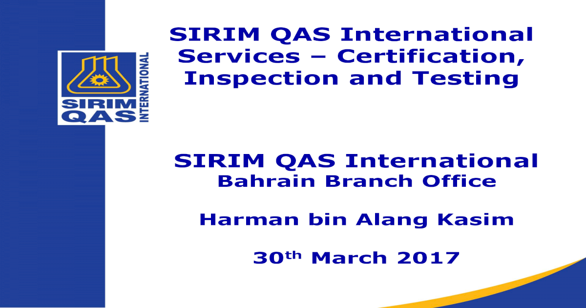 Sirim Qas International Services Certification Sirim Qas International Is Also Accepted As An Sirim Qas International Is The Largest Certification Body In Airbus A320 Pdf Document