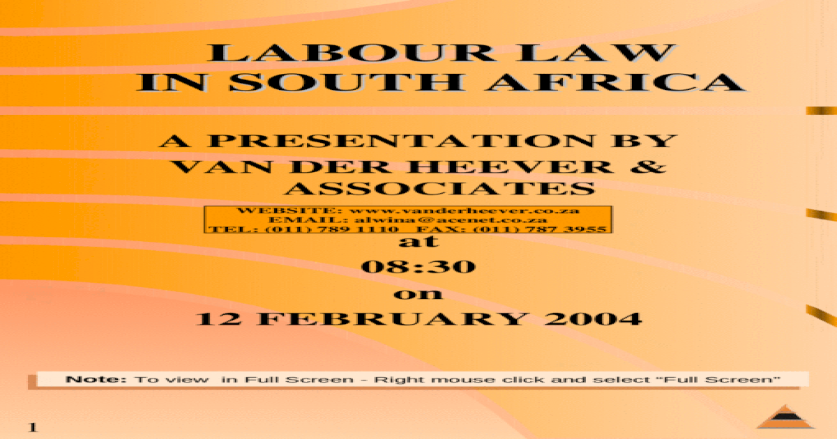 research topics in law in south africa