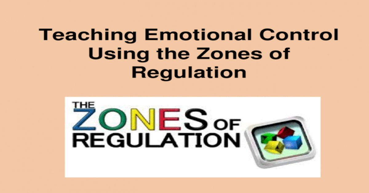 presentation on zones of regulation