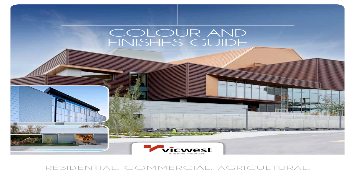 Vicwest Color Chart