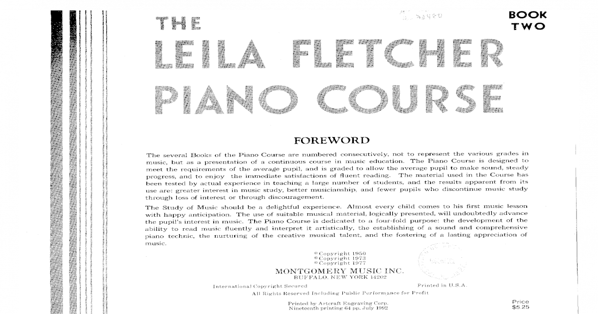 Leila Fletcher Piano Course Book 3 Pdf Free Download