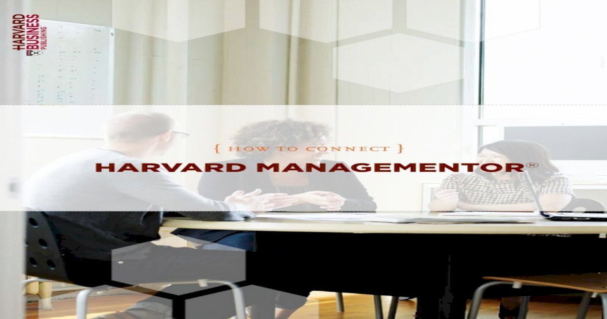 harvard managementor business plan development