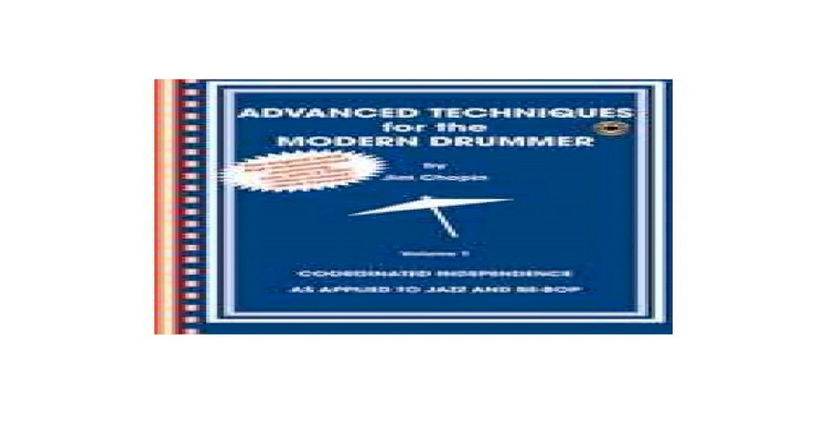 Jim Chapin Drum Book Advanced Techniques for the Modern Drummer