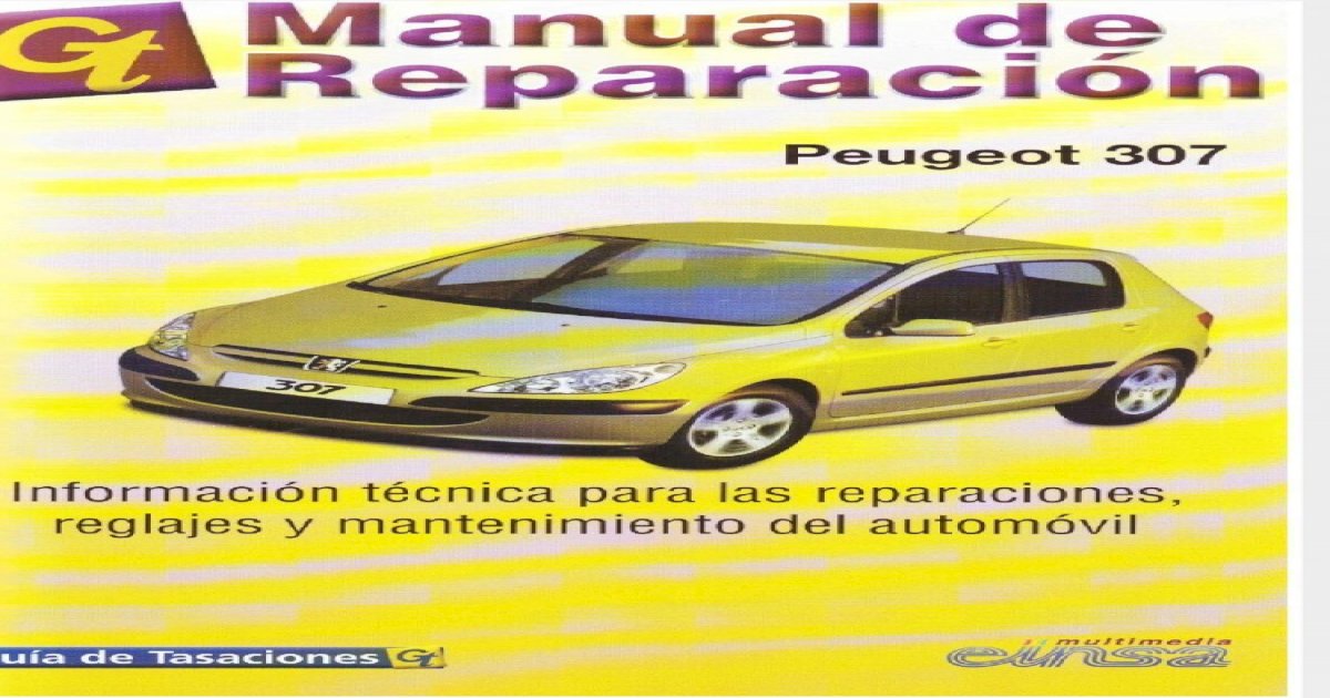 Manual Taller Peugeot 307 [PDF Document]